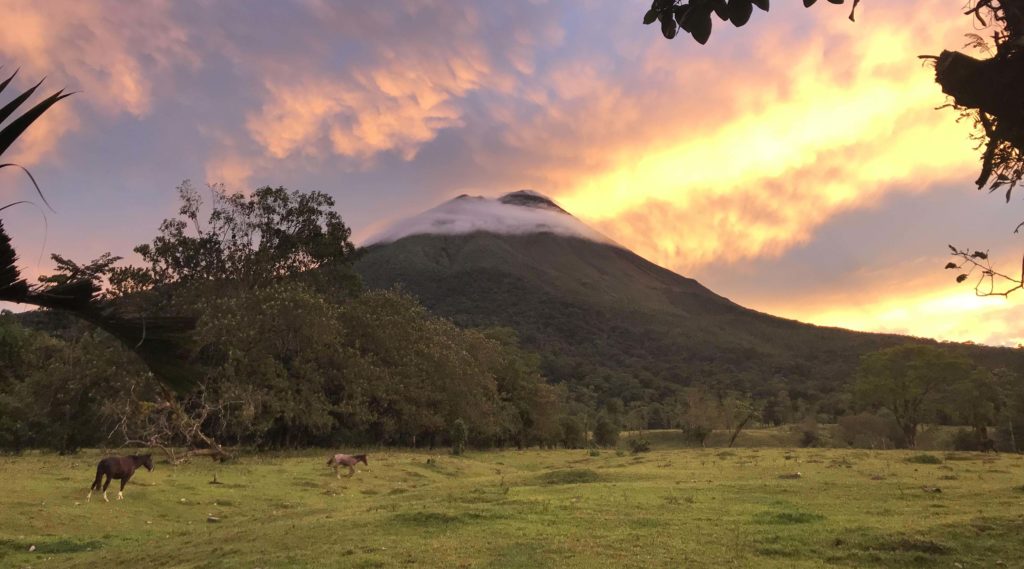 Arenal Volcano Sunset